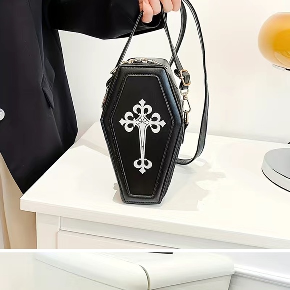 Coffin Shape Crossbody - Picture 2 of 3